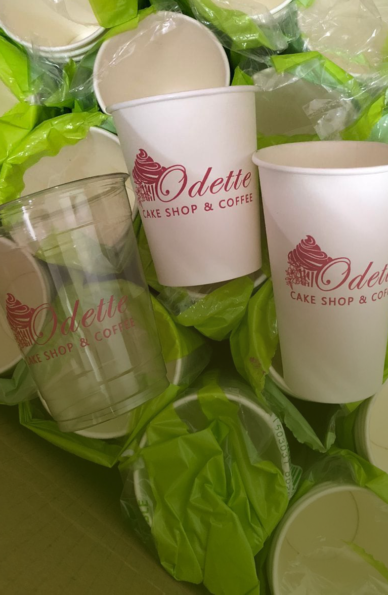 Vasos de cartón encerado y más